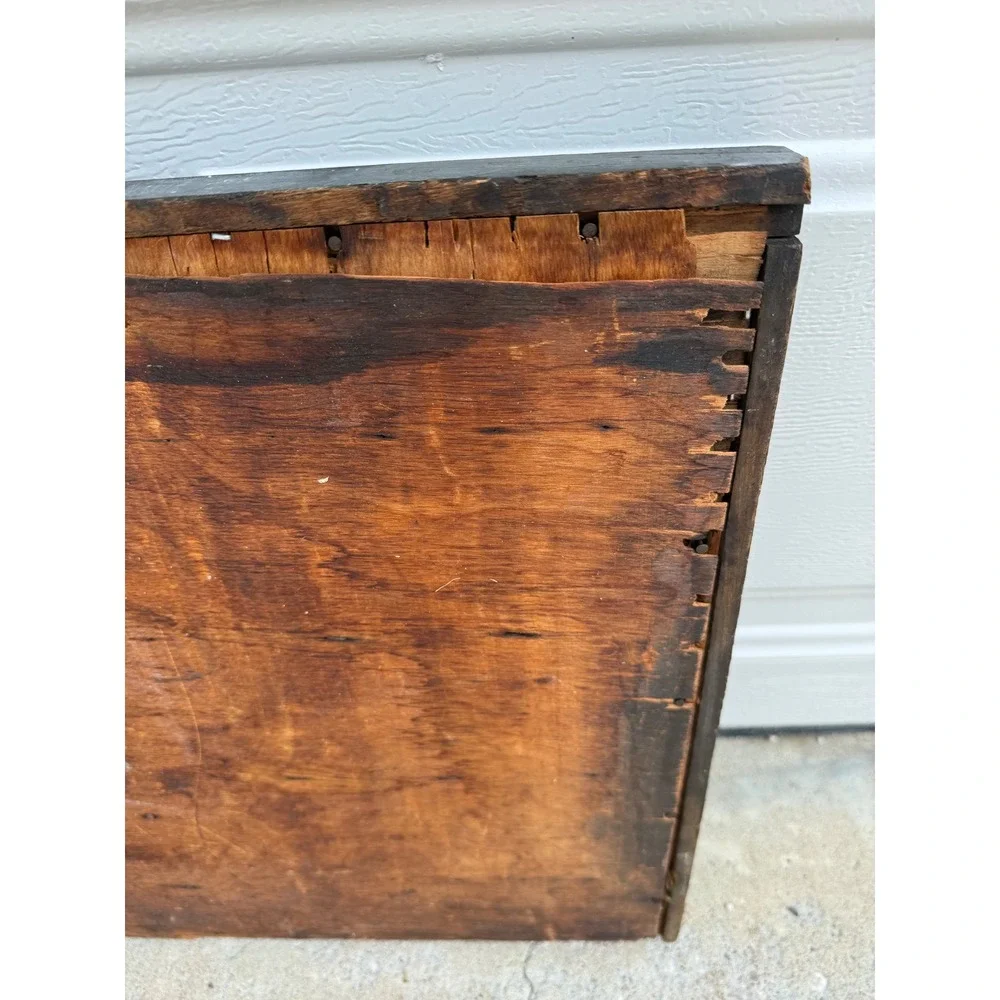 Vintage Hamilton Wooden Printers Drawer Letterpress Tray Shadow Box Miniatures
